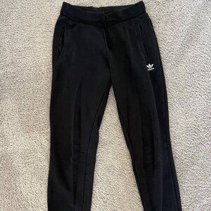 Black Adidas Women's Joggers Size 8